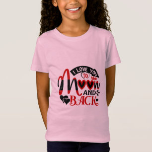 Couple Art I Love You To The Moon T-Shirt