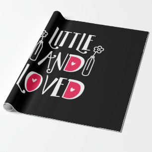 Couple Art Little And Love Wrapping Paper