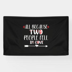 Couple Art Two People Feel In Love Banner