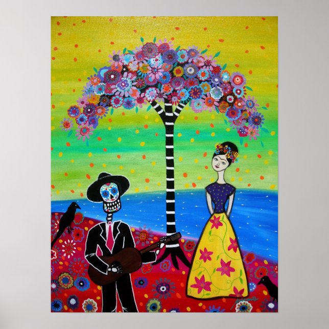 COUPLE AT CEMETERY POSTER (Front)