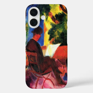 Couple At The Garden Table by August Macke iPhone 16 Case