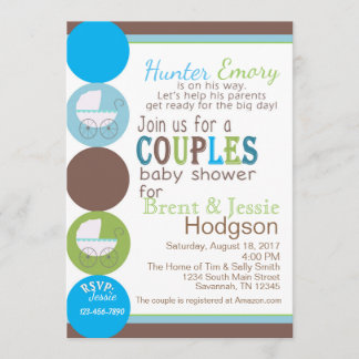 Couple Baby Shower Invitation
