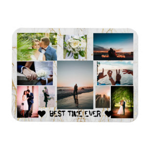 Couple BEST TIME EVER Personalized Valentine's Magnet