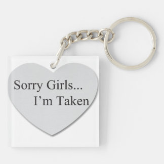 couple chains key ring