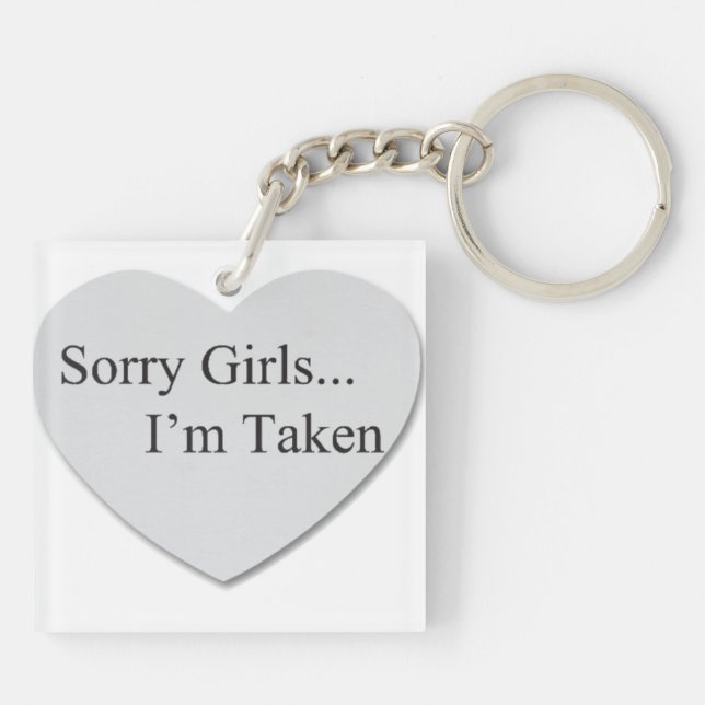 couple chains key ring (Back)