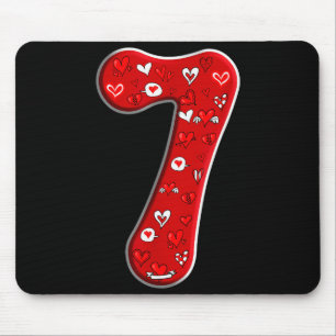 Couple Costume Duo 67 Meme Six Seven Number 7 Vale Mouse Mat