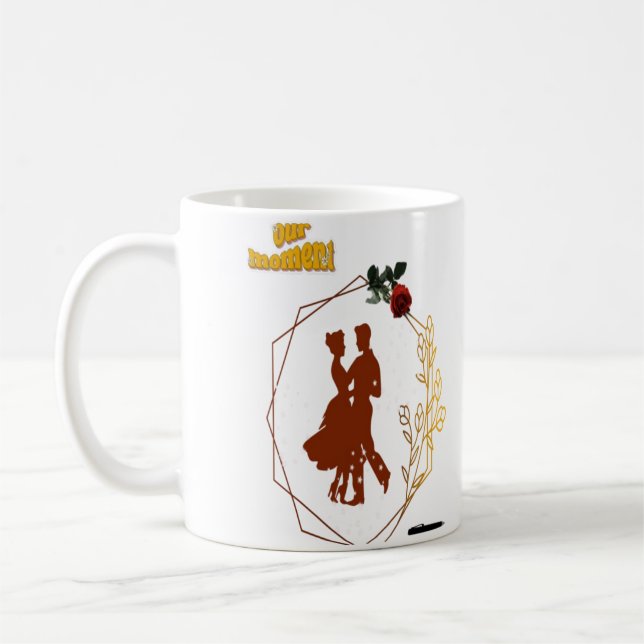 Couple dancing Classic design Coffee Mug (Left)