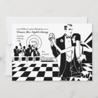 Couple Dancing Invitation