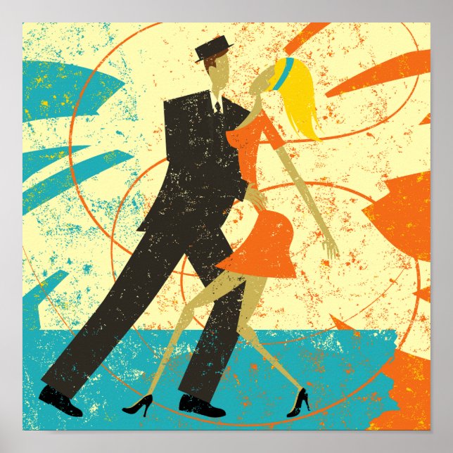 Couple Dancing  Poster (Front)