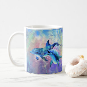 Couple Dolphin Coffee Mug