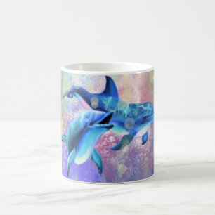 Couple Dolphin Coffee Mug