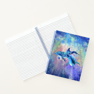 Couple Dolphin Notebook