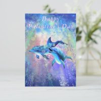 Couple Dolphin Valentine's Day Card