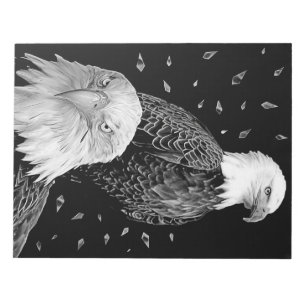 Couple Eagle Notepad
