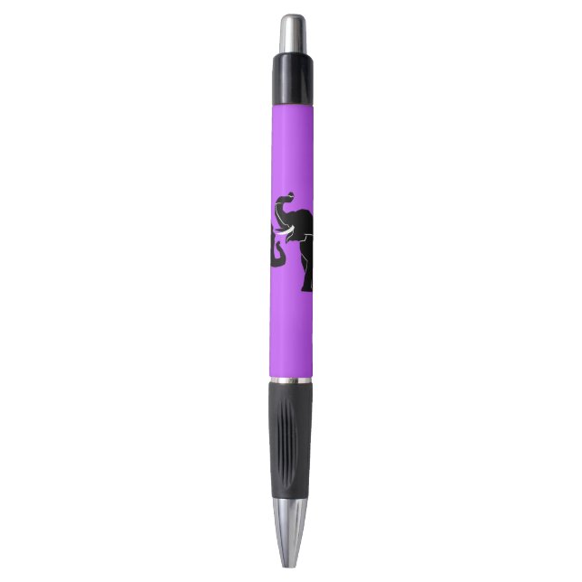 Couple Elephant Pen (Front Vertical)
