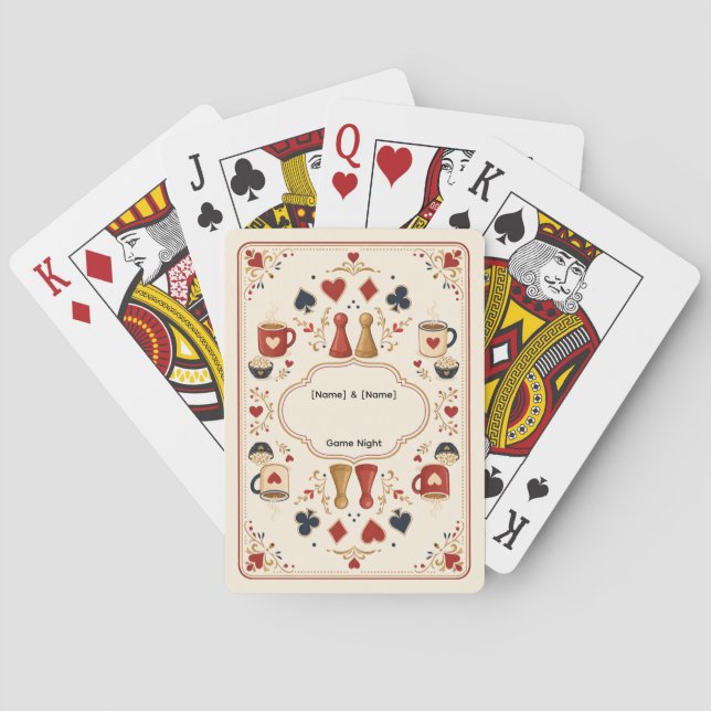 Couple Game Night Cards (Back)