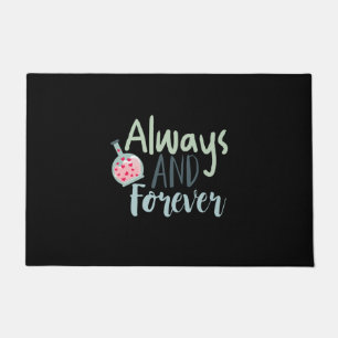 Couple Gift Always And Forever Doormat
