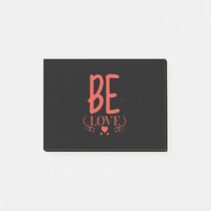 Couple Gift Be Love Post-it Notes