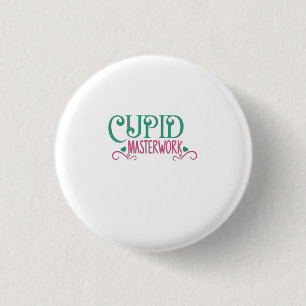 Couple Gift Cupid Masterwork 3 Cm Round Badge