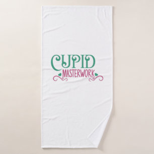 Couple Gift Cupid Masterwork Bath Towel