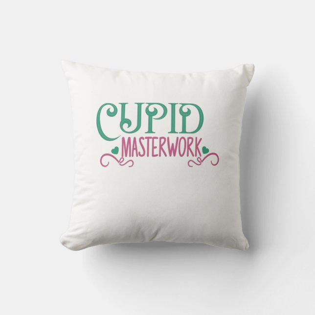 Couple Gift Cupid Masterwork Cushion (Front)