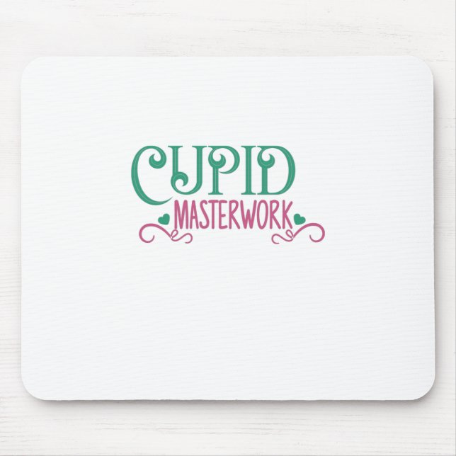 Couple Gift Cupid Masterwork Mouse Mat (Front)
