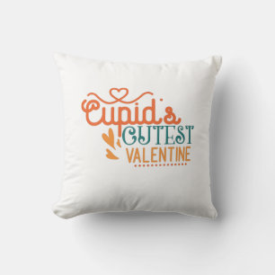 Couple Gift Cupid's Cutest Valentine Cushion