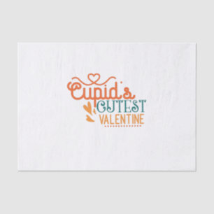 Couple Gift Cupid's Cutest Valentine Tissue Paper