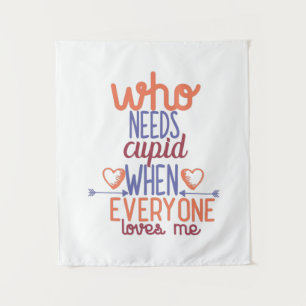 Couple Gift Everyone Loves Me Tapestry