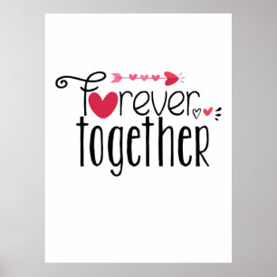 Couple Gift Forever Together Poster