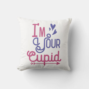 Couple Gift I Am Your Lovely Cupid Cushion