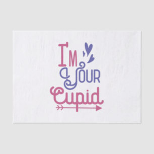 Couple Gift I Am Your Lovely Cupid Tissue Paper