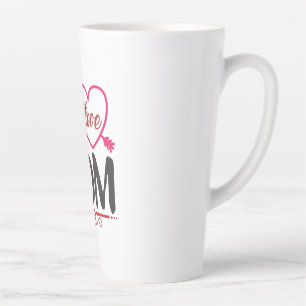 Couple Gift I Love Mum Latte Mug