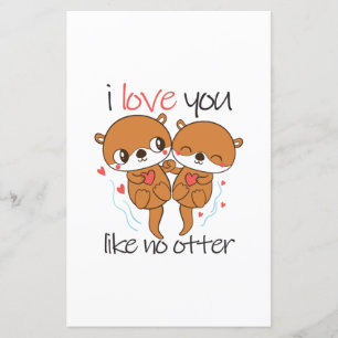 Couple Gift I Love You Like No Otter