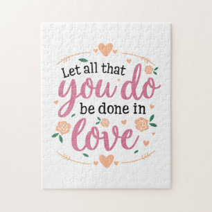 Couple Gift Let's All That You Do Jigsaw Puzzle
