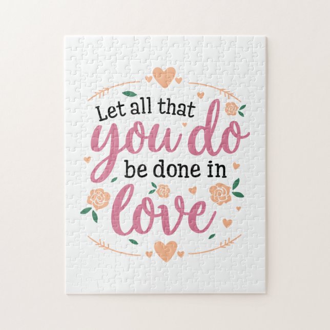 Couple Gift Let's All That You Do Jigsaw Puzzle (Vertical)