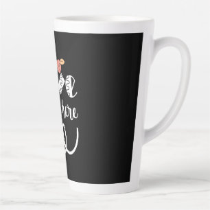 Couple Gift Love Grows Here Latte Mug