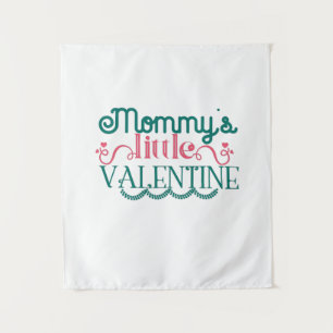 Couple Gift Mummy's Little Valentine Tapestry