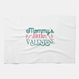 Couple Gift Mummy's Little Valentine Tea Towel