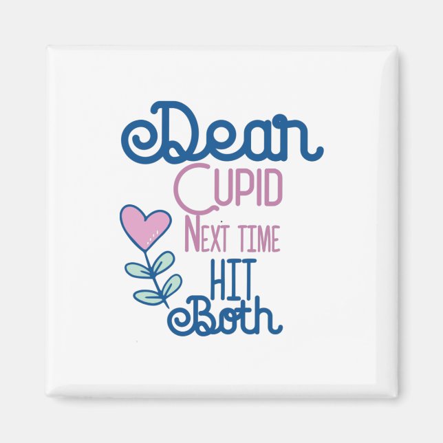 Couple Gift Next Time Hit Both Magnet (Front)