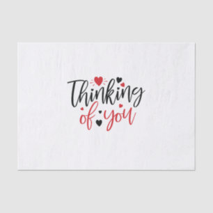 Couple Gift Thinking Of You Tissue Paper
