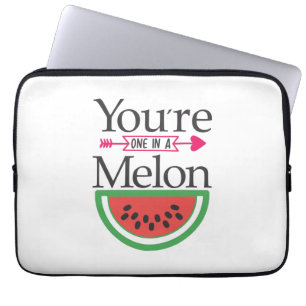 Couple Gift You Are One In A Melon Laptop Sleeve