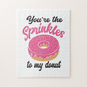 Couple Gift You Are The Sprinkles To My Donut Jigsaw Puzzle