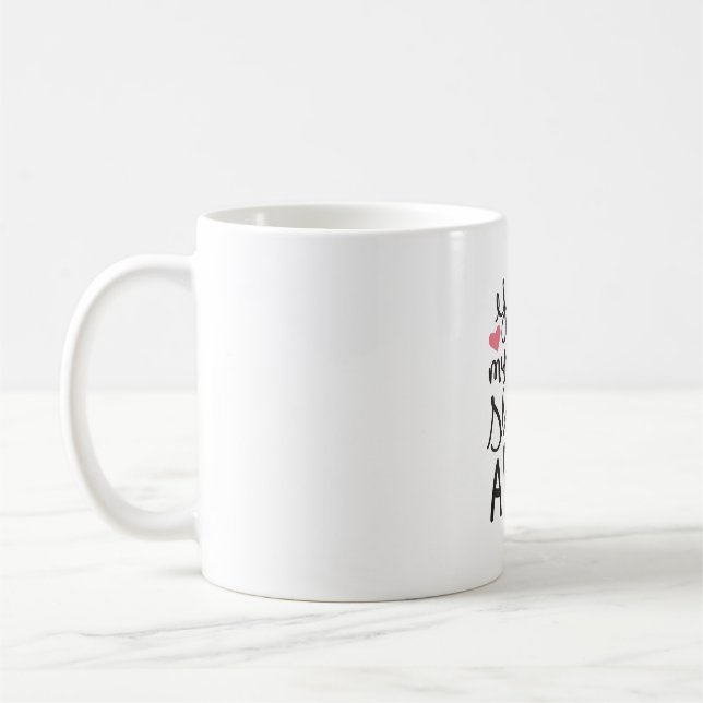 Couple Gift You Make My Heart A Beet Coffee Mug (Left)