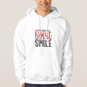 Couple Gift You Make My Heart Smile Hoodie