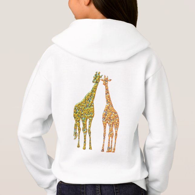 Couple Giraffe Hoodie (Back)