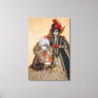 Couple in Carnival Costume, Venice