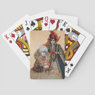 Couple in Carnival Costume, Venice Playing Cards