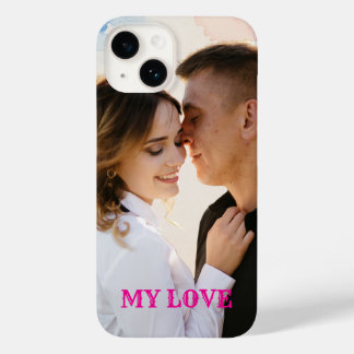 Couple in love Photo Personalised Case-Mate iPhone 14 Case
