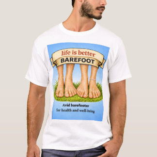 couple- life is better barefoot T-Shirt